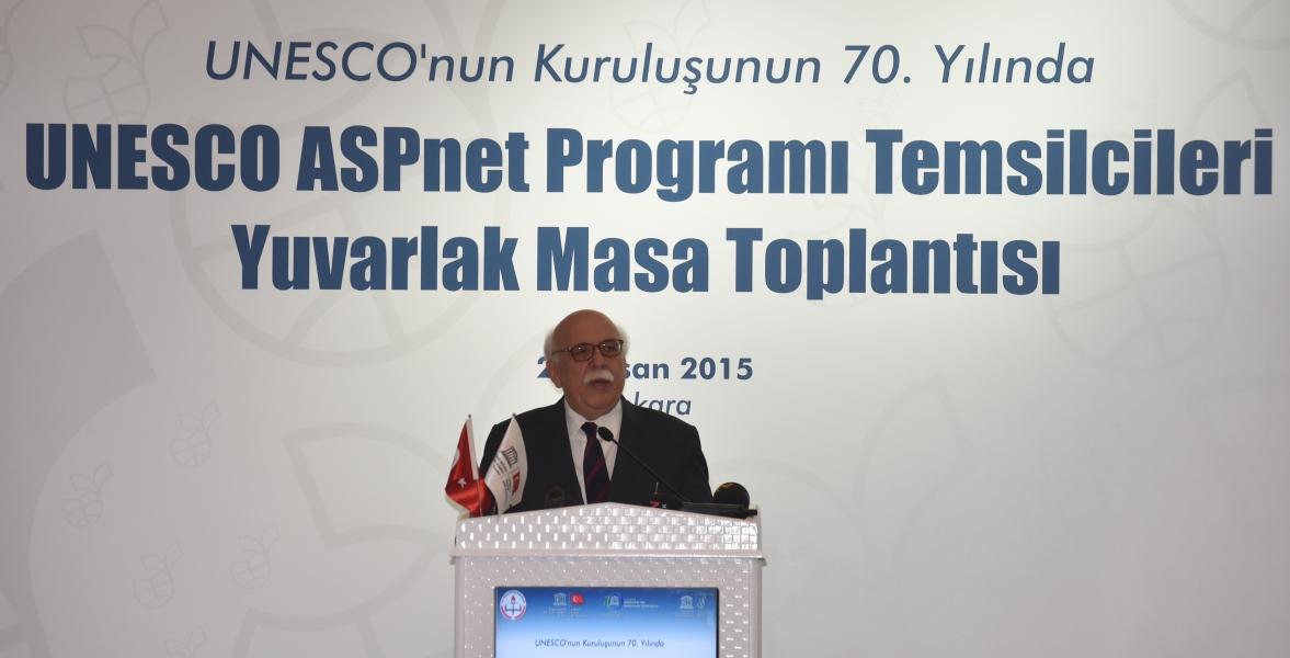 Minister Avcı attends UNESCO ASPnet School Network Conference